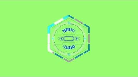 Head-Up Display Target | HUD Target 9 | FREE | NO COPYRIGHT | GREEN SCREEN