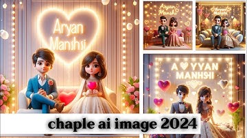 chaple ai image creator 2024 | AI image video editing | #ai #image #bing #2024 #aivideo