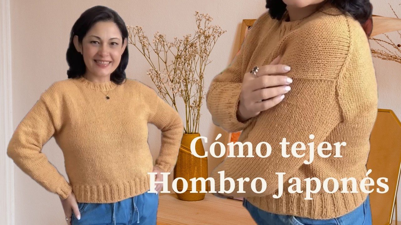 2da Parte  Suéter Hombro Japonés