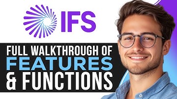 IFS ERP-demo voor beginners | Volledige uitleg van functies en kenmerken
