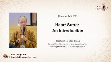 Heart Sutra:  An Introduction