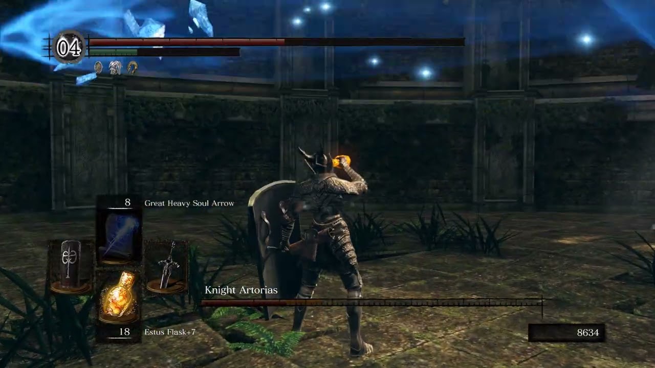 Dark Souls Remastered - Knight Artorias Boss Fight - Summoning Help