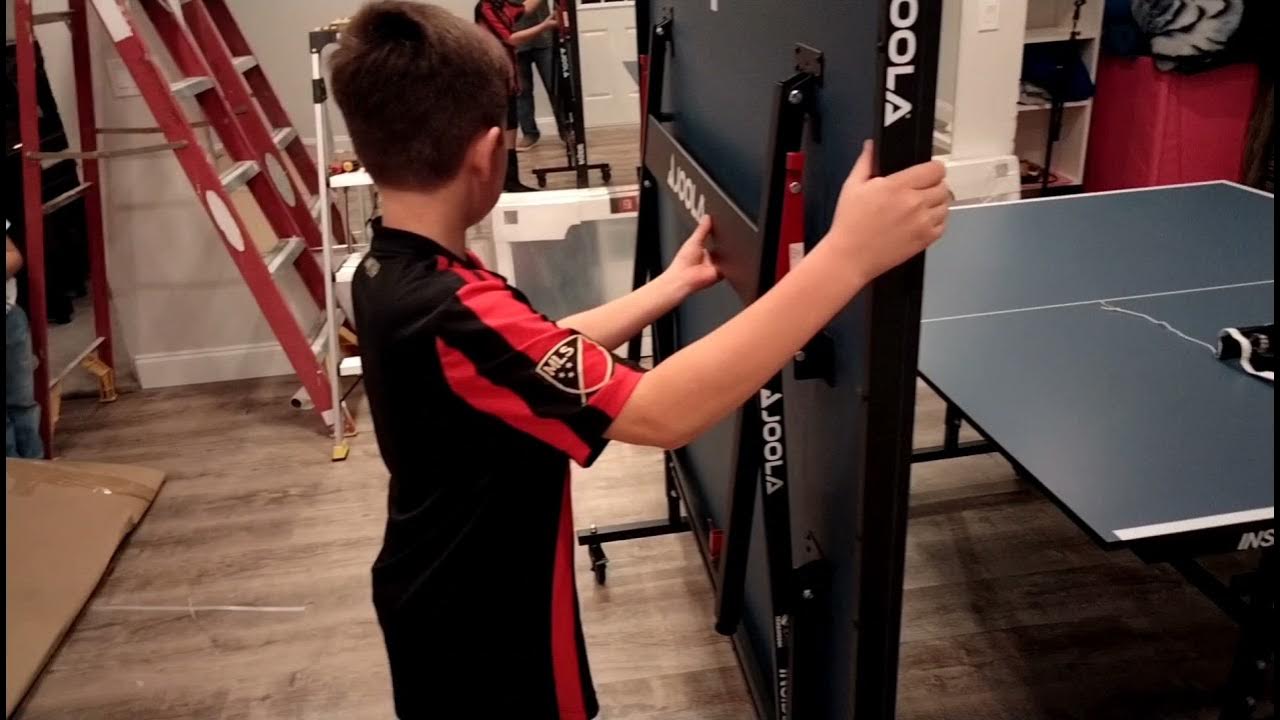 Joola ping pong table box opening YouTube