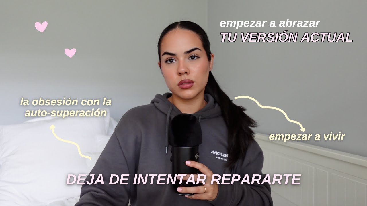 Deja de intentar repararte 🌱 obsesionarte con la autoayuda, empezar a vivir & ser 