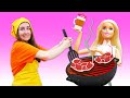 Кухня с Барби — кафе объявляет кастинг поваров! Весёлые видео для девочек про игры в куклы