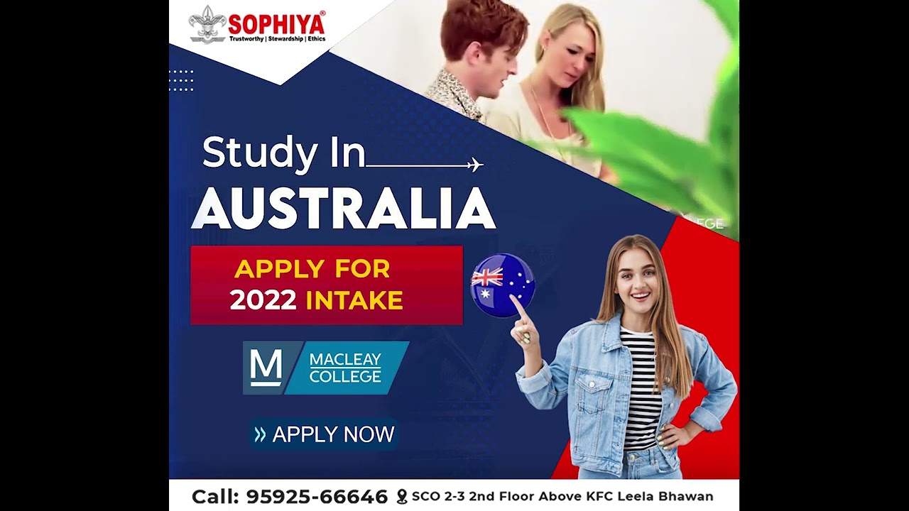 Study In Australia | Macleay College | Sophiya Consultants