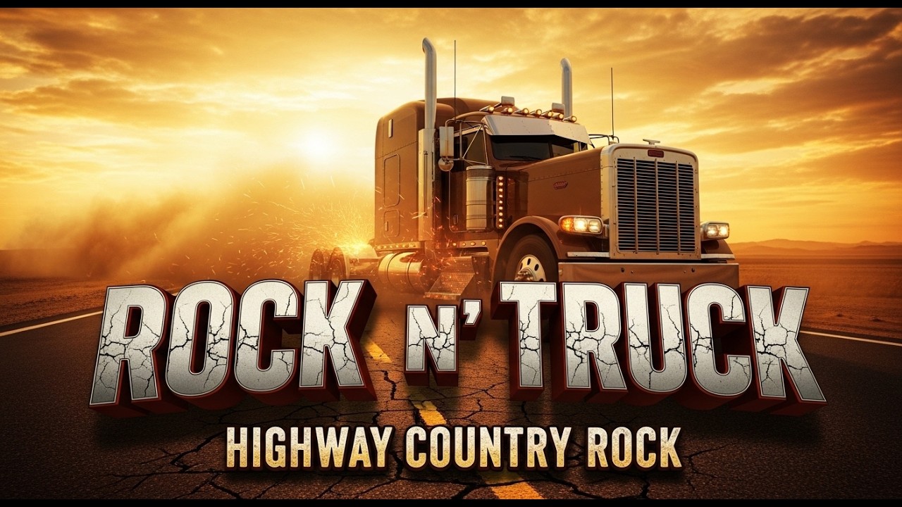 Open Road Rock Anthems – Ultimate Big Rig Mix | Rock N Roll Las Vegas #RockMusic #HighwayRock