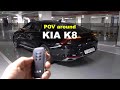 2022 KIA K8 v6 3.5 FWD POV interior and exterior