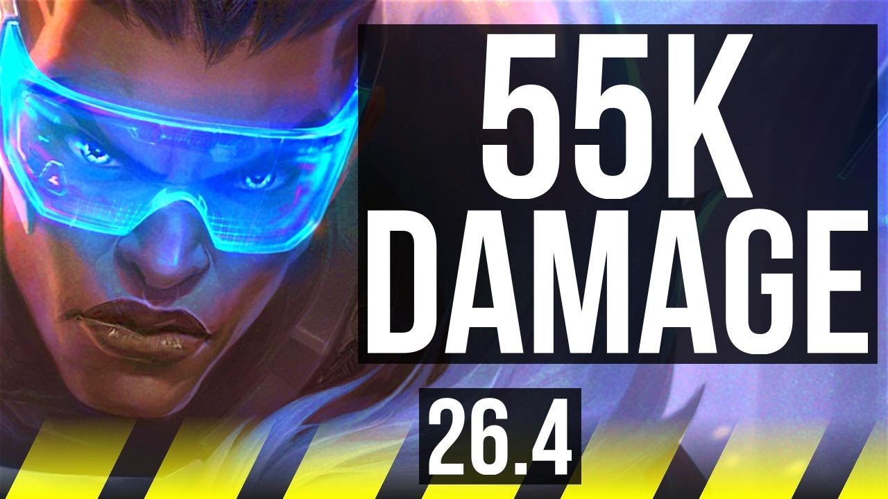LUCIAN & Yuumi vs JINX & Lulu (ADC) | Good KDA: 26/2/4, 55K damage | EUW Master | 26.4