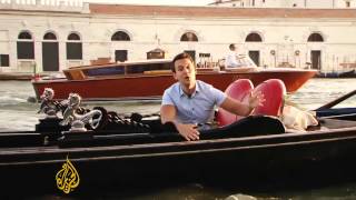 Congestion Upsets Venices Vaunted Gondoliers