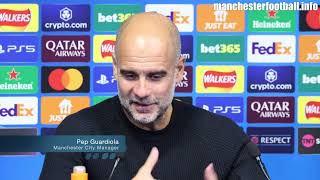 "It's a new version of Pep, I make substitutions at half time." Pep on Inter AND Arsenal game?