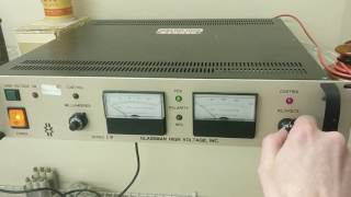 Ion Wind Force Demonstration