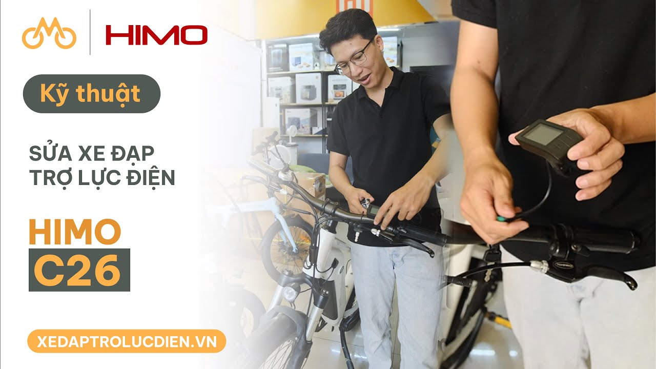 Sửa xe đạp trợ lực điện Himo C26 (Lỗi nguồn điện)