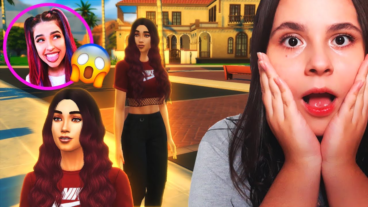 Parece?? Tentei fazer a funBABE no The Sims 4 ( CAS Challenge)