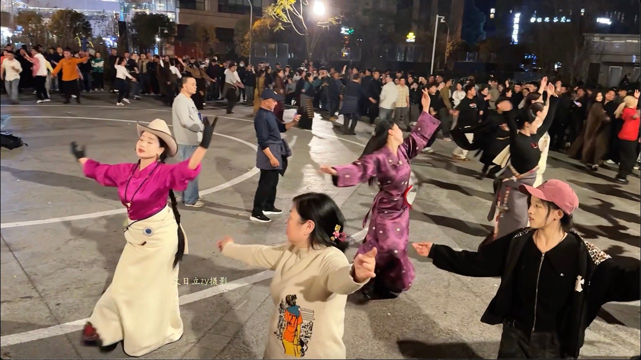 Хореография Венму, попурри из тибетского танца, «предложение песен»🌹