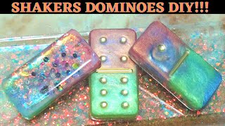 HOW TO MAKE RESIN SHAKERS DOMINOES || START TO FINISH