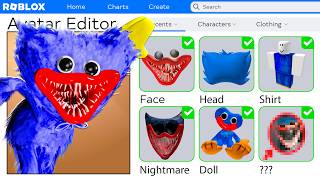 Criei o PERFIL do HUGGY WUGGY no Roblox!