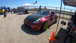 Ash's first time in a drift car