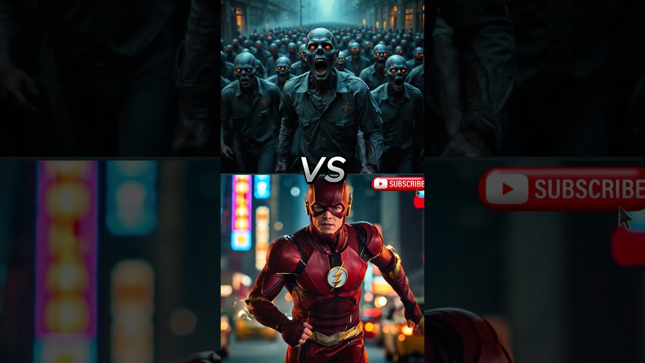 Venom, Orange Hulk, The Flash, Batman & Deadpool vs Zombies – Ultimate Chaos vs Undead! 🧟♂️⚔️🔥