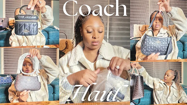 NEW Coach Bags 2025 💖 | Coach Outlet Unboxing Haul + First Impressions!