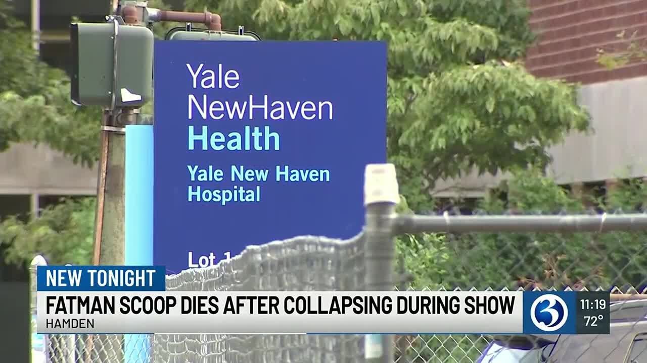 Fatman Scoop dies after collapsing during performance in Hamden