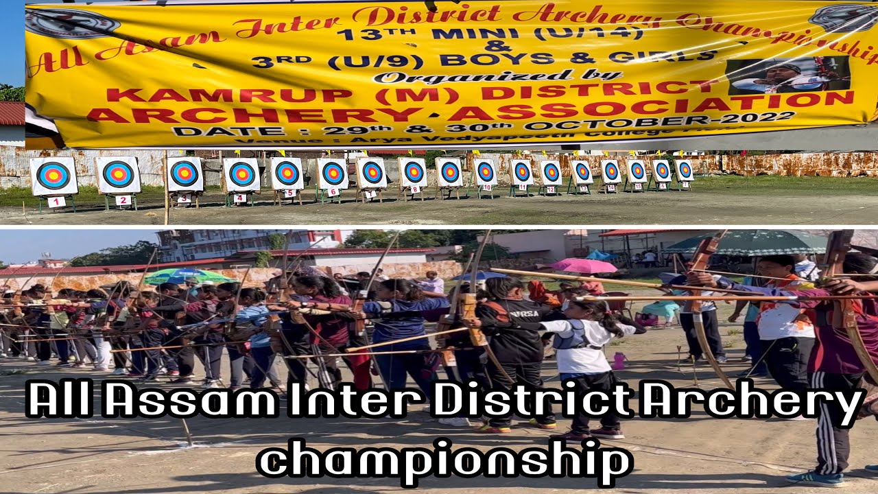 All Assam Inter District Archery championship 2022 Assamese Vlog 