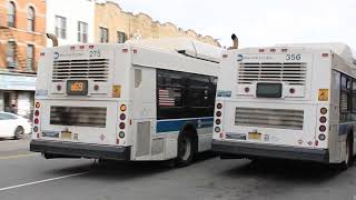 MTA NYCT: 2011 NFI C40LF CNG #275 on the B69 to Kensington at McDonald Av/Church Av