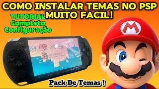 COMO INSTALAR TEMAS PERSONALIZADOS NO PSP - CXMB PLUGIN ARK-4 - TUTORIAL COMPLETO (TEMAS CTF)