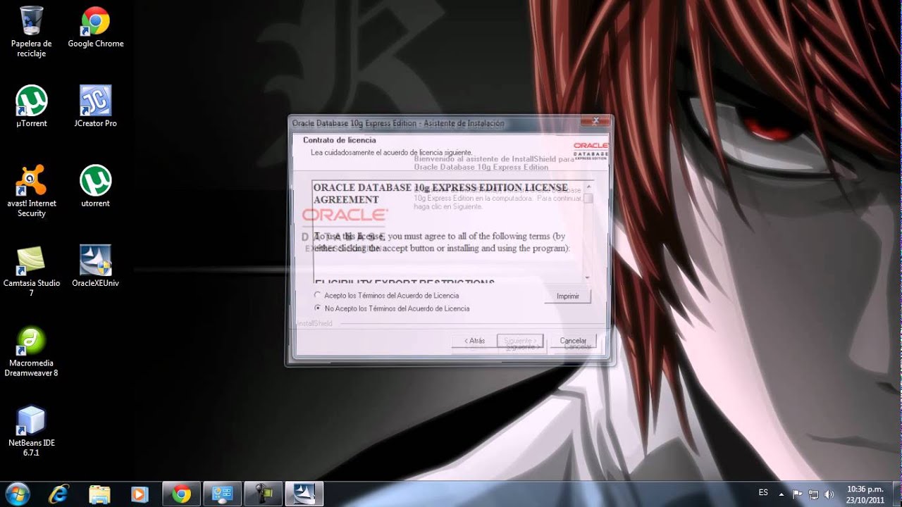 Como Descargar E Instalar Oracle 10g YouTube