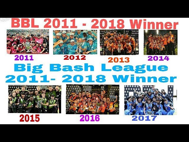 Big bash league champions Clearance