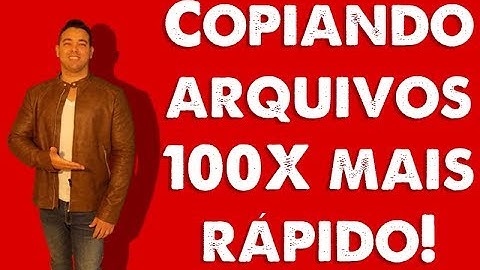 Copiando arquivos 100% mais rápidos via prompt de comando - Maykon Silveira