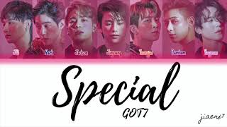 GOT7 (갓세븐) - Special [Color Coded Lyrics (Han|Rom|Eng)]