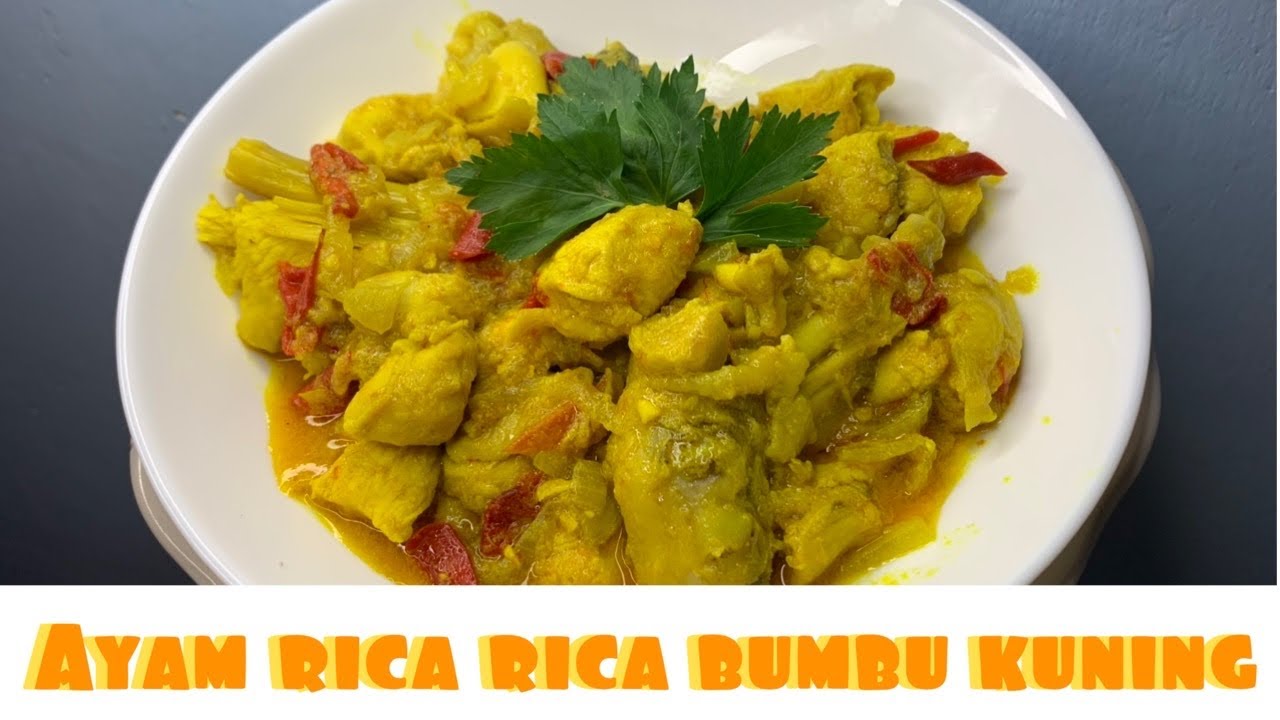 AYAM RICA RICA BUMBU KUNING, GA BIKIN BOSEN MAKAN AYAM! - YouTube