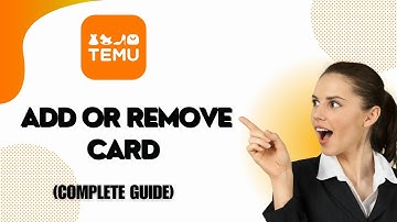 How to add or remove card on Temu (2024)