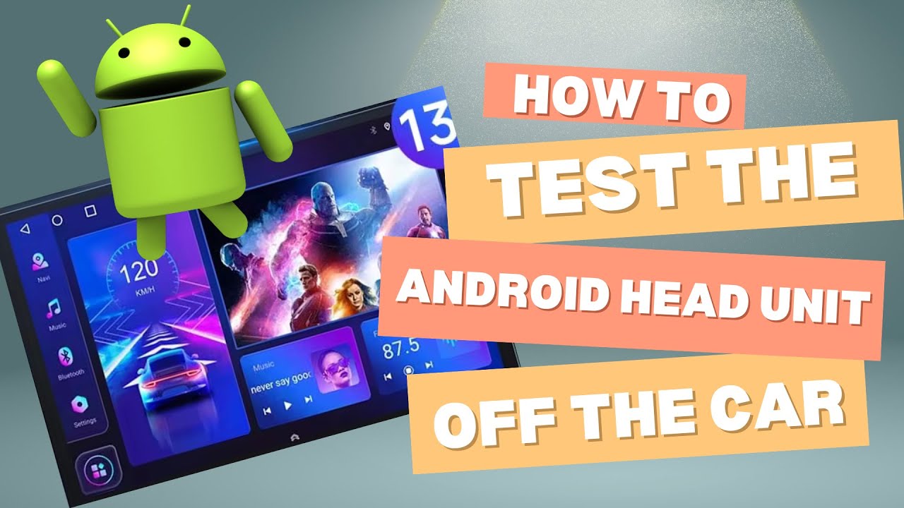 How To Test Android Head Unit Without Installing In The Car - YouTube