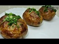 Картофель, печеный в кожуре с чесночным маслом