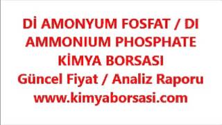 Dİ AMONYUM FOSFAT / DI AMMONIUM PHOSPHATE / DAP