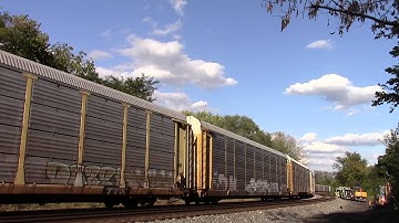 CSX Q249 in Hi Def at Shenandoah Junction,WV on 10/5/14