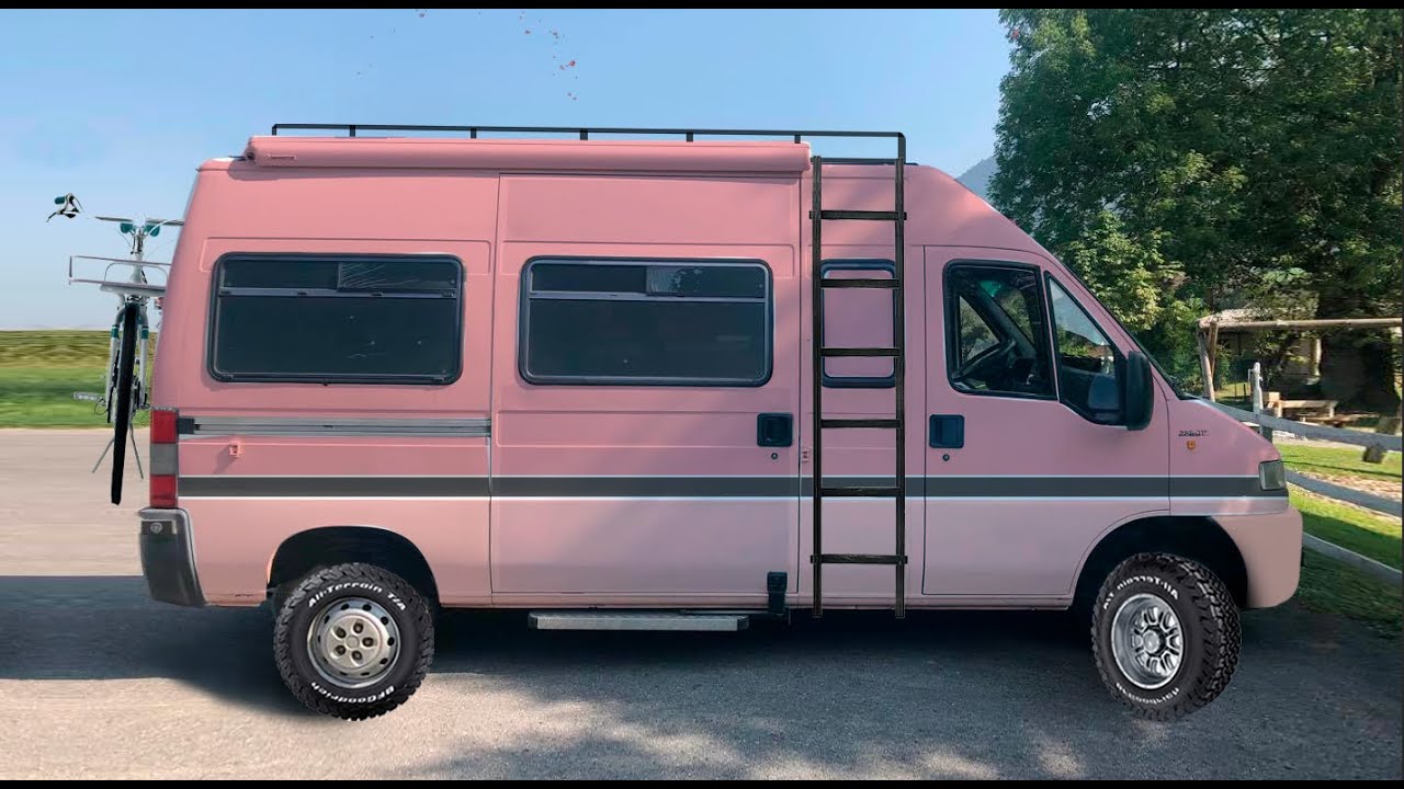 Fiat Ducato DIY Campervan Offroad Conversion - YouTube