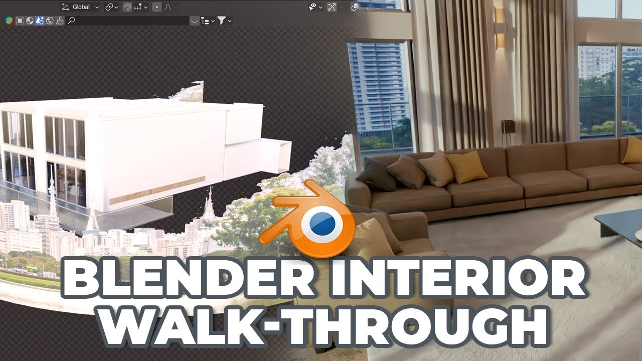 Blender Interior Walkthrough || Deepak Graphics Hindi - YouTube