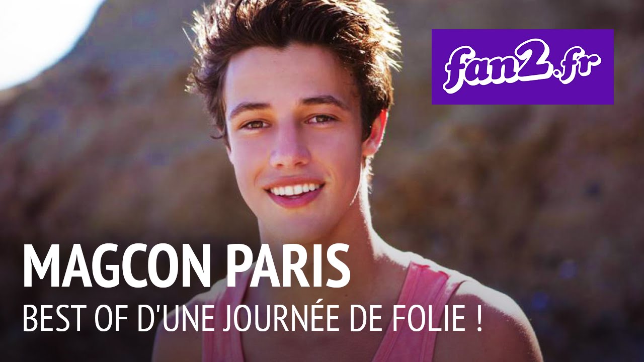 Cameron Dallas et le Magcon à Paris !