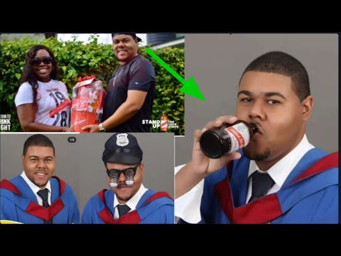 UTECH graduate Takes PICTURE with Beer Bottle/His mom Said This/ All in The name of Humour?