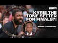 Kyrie   stephen a calls for irving to set the tone in game 1 of the nba finals  first take