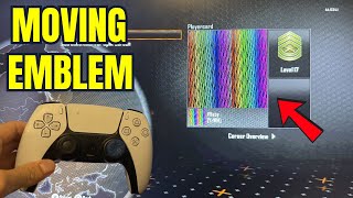 Black Ops 2: How to Make Moving Emblem Glitch Tutorial! (PS4 & PS5)