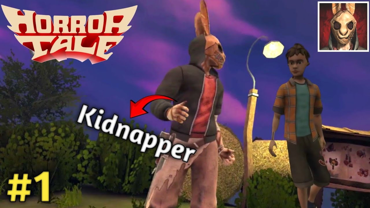 Kidnapper Rabbit men kidnapped me| Horror tale gameplay part 1 