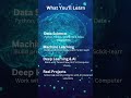Master Data Science, Machine Learning & AI at Learning Finch #viral#youtube#follow#like#ps#youtuber