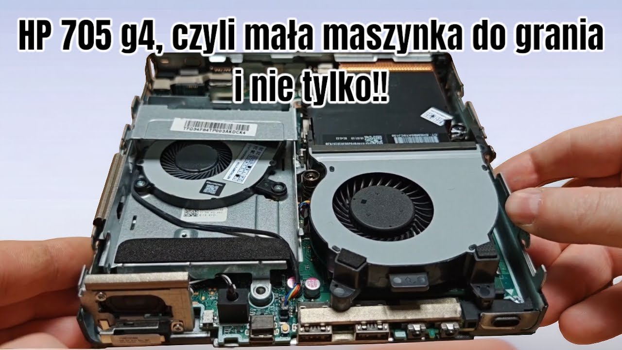 HP 705 G4 z Ryzen 5 2400G – Mały, ale Potężny! Test i Omówienie