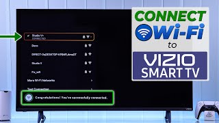 Vizio Smart TV: How To Connect To Wi-Fi Internet [With Remote]