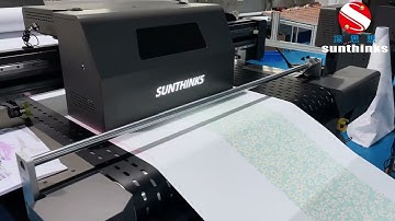 Roll to Roll paper single pass printing machine