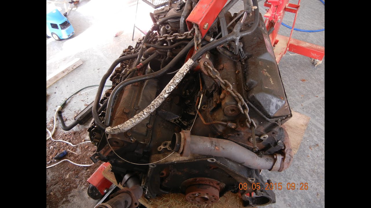 2001 E350 7.3 PowerStroke Rebuild Part 4: Complete Engine tear down